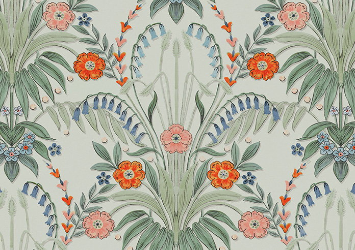 Cotswold Faux Silk, Persimmon - Roman Blind - Image 7